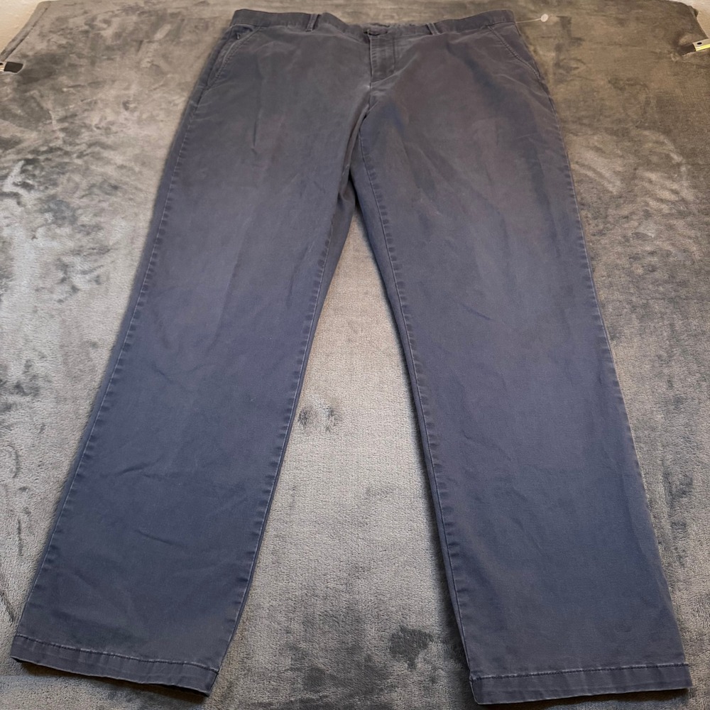 English Laundry Chino Pants Mens 38x30.5" Blue Stretch Straight Leg Casual